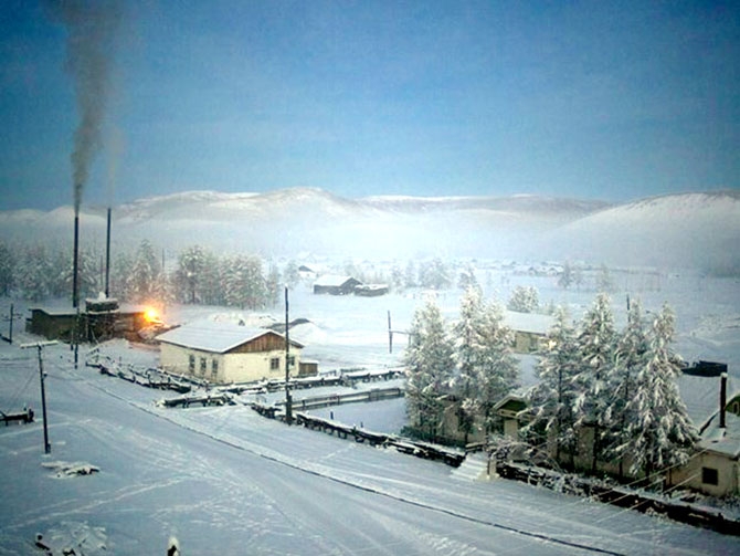 Dünyanın en soğuk şehri Yakutsk'da hayat galerisi resim 13