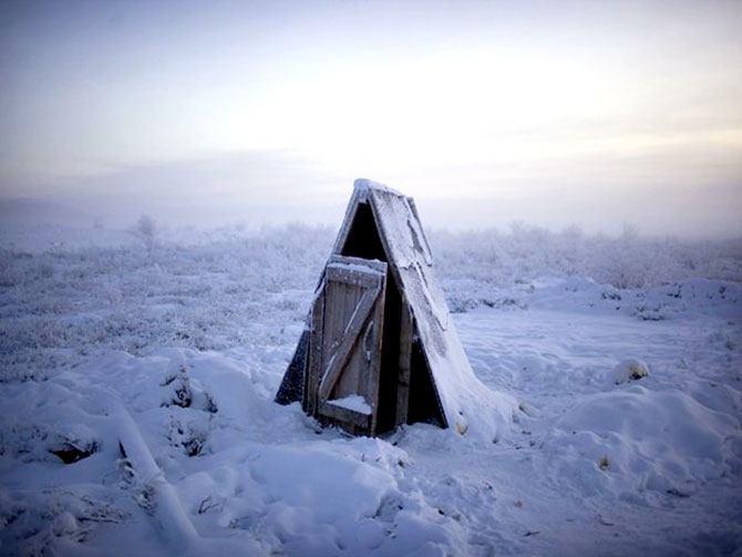 Dünyanın en soğuk şehri Yakutsk'da hayat galerisi resim 2