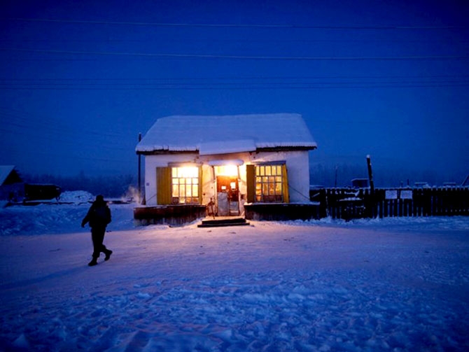 Dünyanın en soğuk şehri Yakutsk'da hayat galerisi resim 5