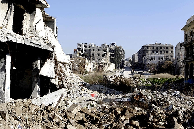 Suriye’nin Halep kentinden geriye kalanlar galerisi resim 1