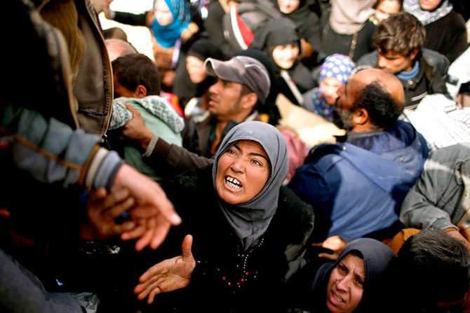 Reuters objektifinden Musul’dan kaçış galerisi resim 3