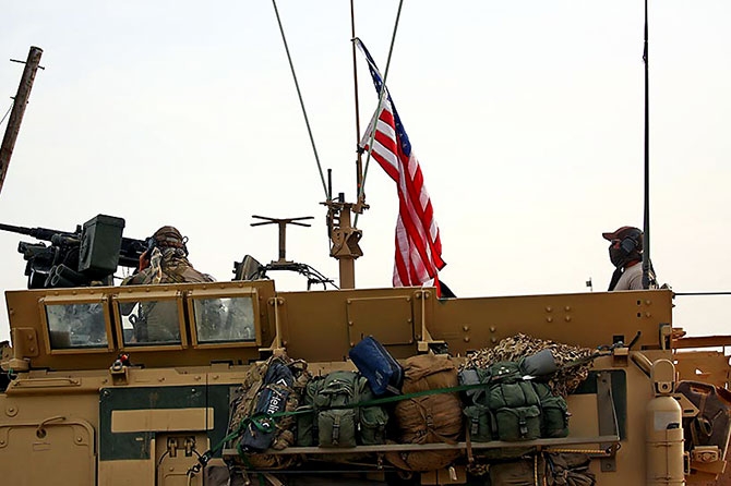 ABD zırhlıları Rojava-Türkiye sınırında galerisi resim 11