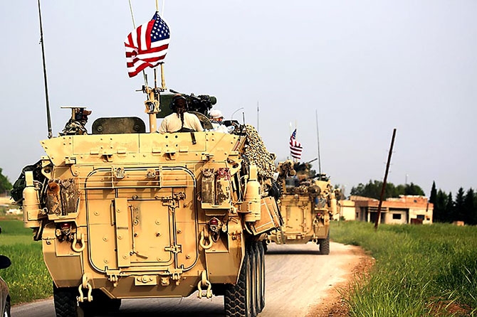 ABD zırhlıları Rojava-Türkiye sınırında galerisi resim 8
