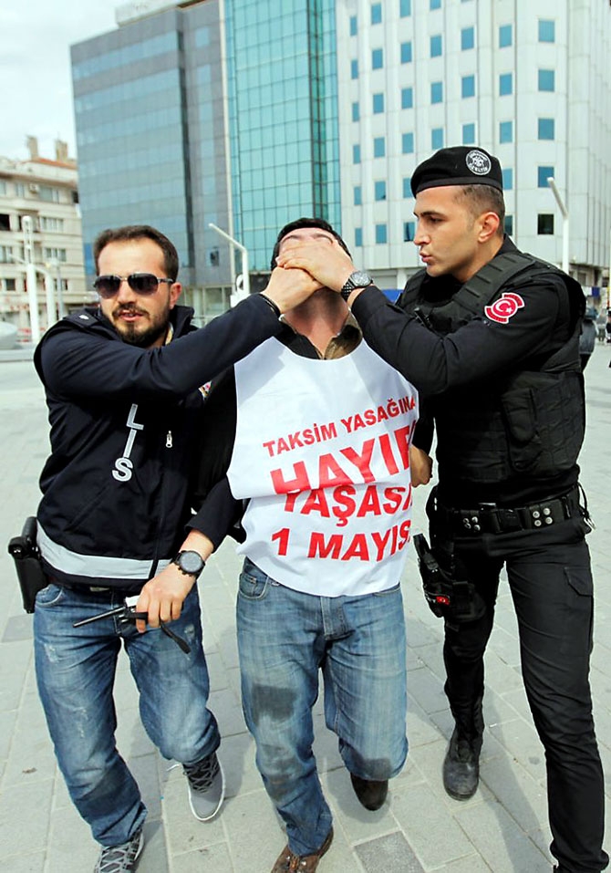 Reuters kareleriyle İstanbul’da 1 Mayıs galerisi resim 36