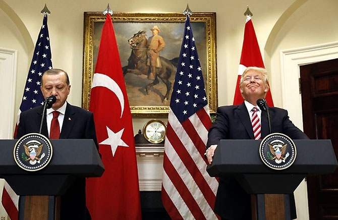Reuters fotoğraflarıyla Trump-Erdoğan görüşmesi galerisi resim 11