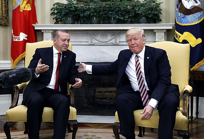 Reuters fotoğraflarıyla Trump-Erdoğan görüşmesi galerisi resim 2
