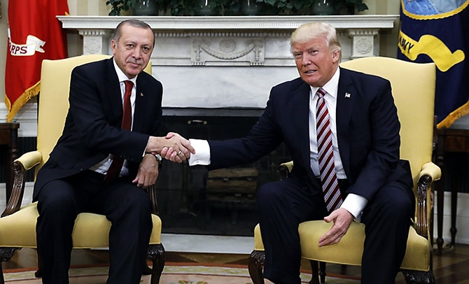 Reuters fotoğraflarıyla Trump-Erdoğan görüşmesi galerisi resim 3