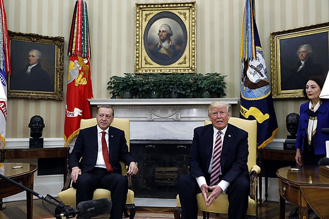 Reuters fotoğraflarıyla Trump-Erdoğan görüşmesi galerisi resim 5