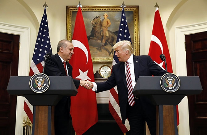 Reuters fotoğraflarıyla Trump-Erdoğan görüşmesi galerisi resim 6