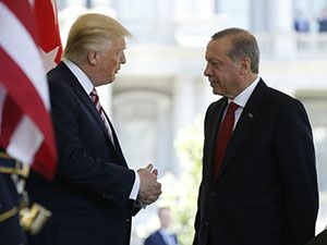 Reuters fotoğraflarıyla Trump-Erdoğan görüşmesi