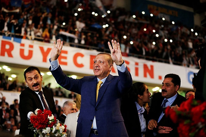 Reuters kareleriyle Erdoğan’ın ‘partiye dönüş’ kongresi galerisi resim 11