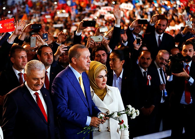 Reuters kareleriyle Erdoğan’ın ‘partiye dönüş’ kongresi galerisi resim 14