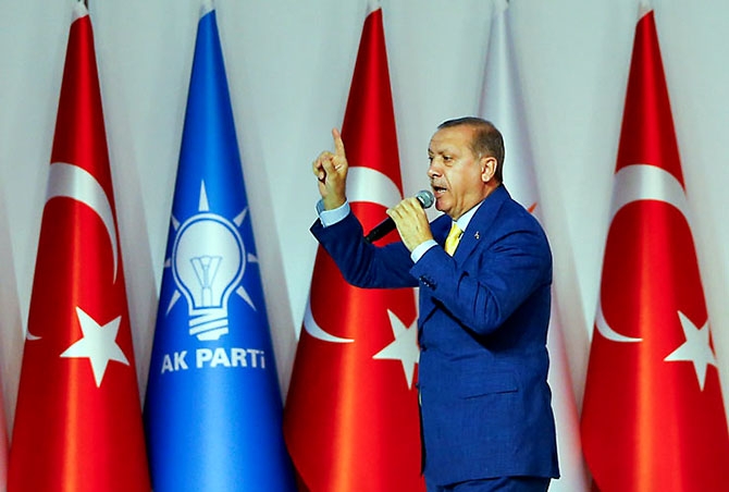 Reuters kareleriyle Erdoğan’ın ‘partiye dönüş’ kongresi galerisi resim 27