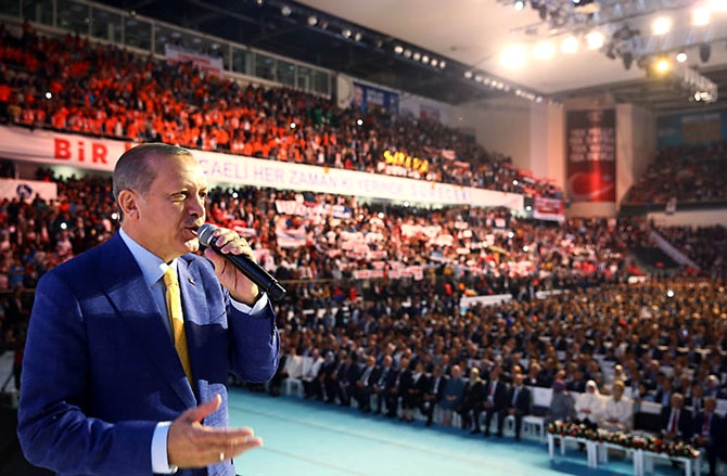Reuters kareleriyle Erdoğan’ın ‘partiye dönüş’ kongresi galerisi resim 28