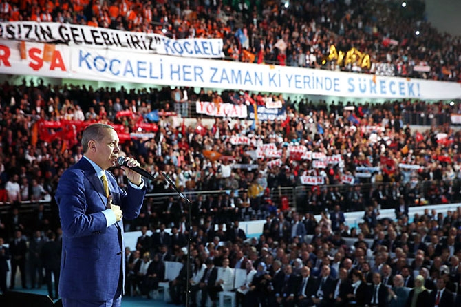 Reuters kareleriyle Erdoğan’ın ‘partiye dönüş’ kongresi galerisi resim 31
