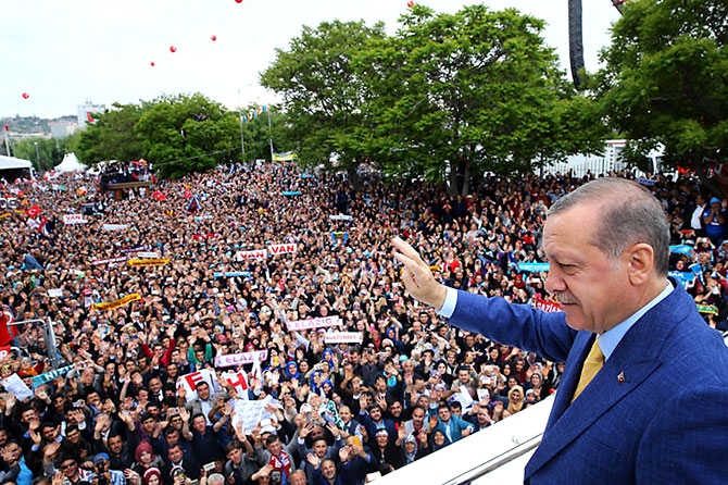 Reuters kareleriyle Erdoğan’ın ‘partiye dönüş’ kongresi galerisi resim 5