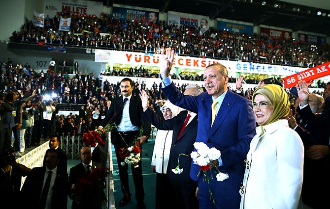 Reuters kareleriyle Erdoğan’ın ‘partiye dönüş’ kongresi galerisi resim 6
