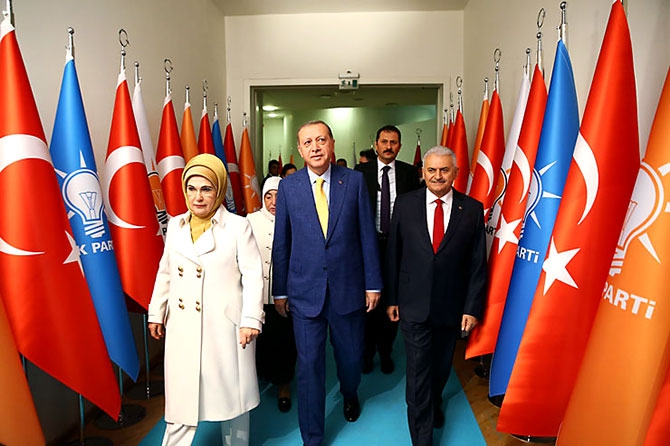 Reuters kareleriyle Erdoğan’ın ‘partiye dönüş’ kongresi galerisi resim 7