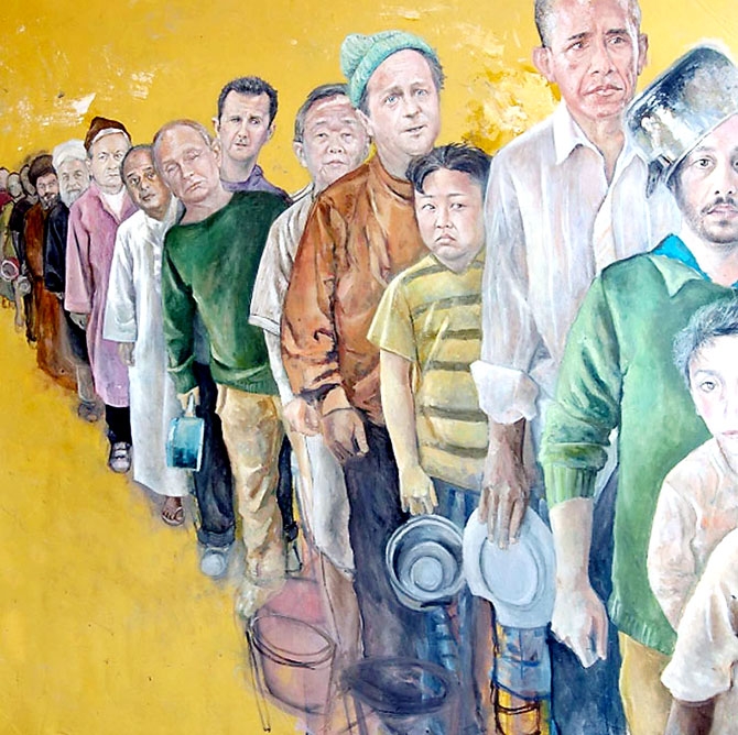 Dünya liderleri mülteci oldu galerisi resim 8