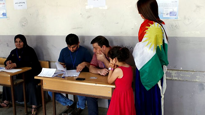 Kürdistan referandumundan ilk kareler galerisi resim 13