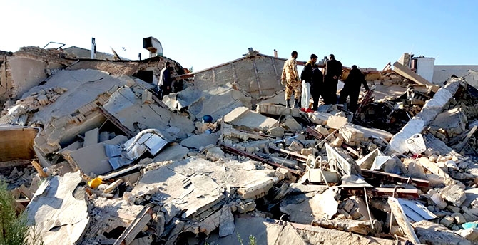 Kirmanşah'ta (Kasrı Şirin) deprem... galerisi resim 14