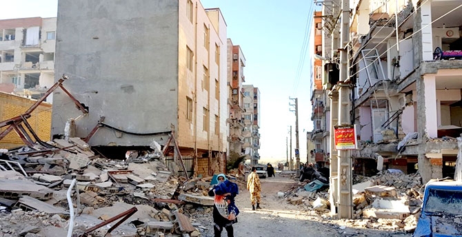Kirmanşah'ta (Kasrı Şirin) deprem... galerisi resim 3
