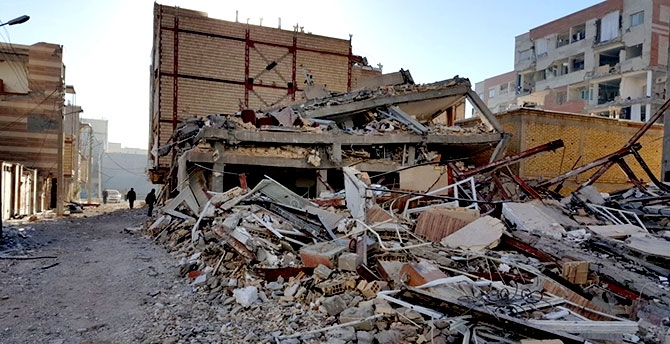 Kirmanşah'ta (Kasrı Şirin) deprem... galerisi resim 4