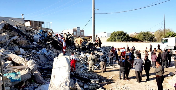 Kirmanşah'ta (Kasrı Şirin) deprem... galerisi resim 7