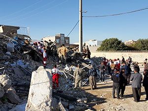 Kirmanşah'ta (Kasrı Şirin) deprem...