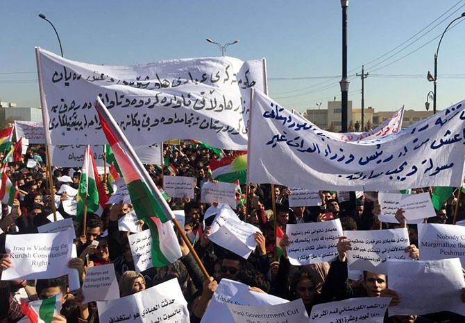 Kürdistan halkı İbadi'yi protesto etti galerisi resim 4