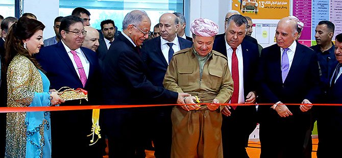 13’üncü Uluslararası Erbil Kitap Fuarı’ndan kareler