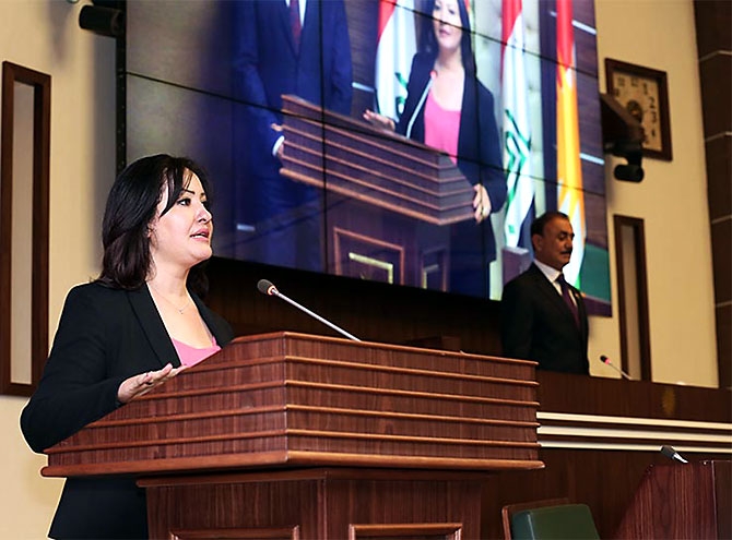 Kürdistan Parlamentosu'nun yeni üyeleri yemin etti galerisi resim 23