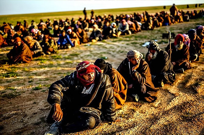 IŞİD’in son mevzisinden kaçış... galerisi resim 4