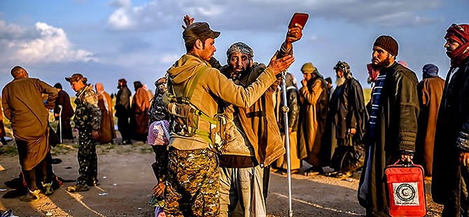 IŞİD’in son mevzisinden kaçış...