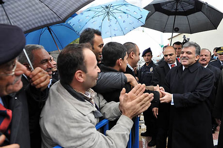 Cumhurbaşkanı Gül’e Tunceli’de Yoğun İlgi galerisi resim 3