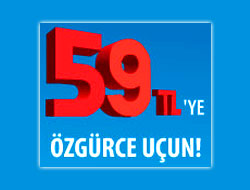 59 TL"ye uçma imkanı!