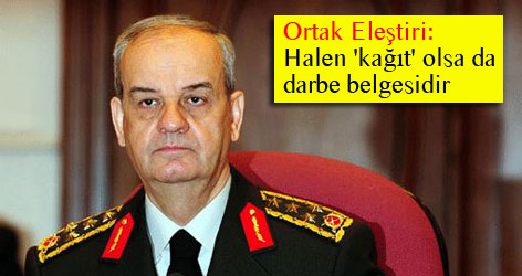 Halen 'kağıt' olsa da darbe belgesidir