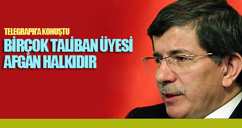 Davutoğlu'nun Telegraph'a Demeci