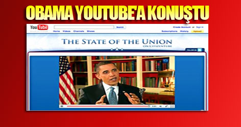 Obama, YouTube'a çıktı!