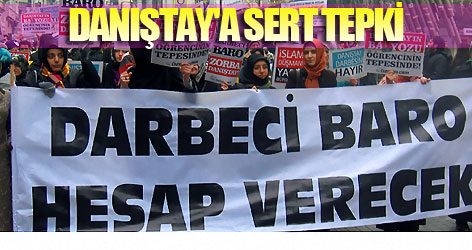 Danıştay'a sert tepki