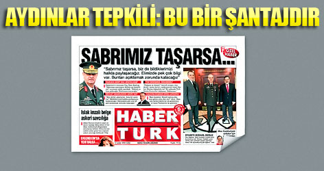 Aydınlar, Başbuğ'a tepkili!