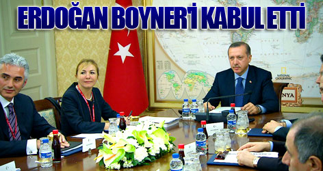 Erdoğan Boyner'i kabul etti