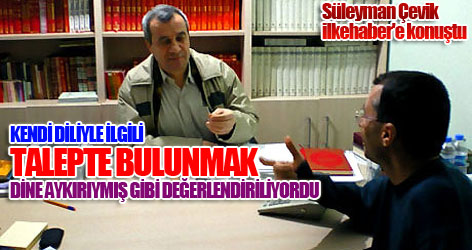 Süleyman Çevik'le Söyleşi (1. bölüm)