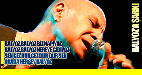 Alanson, Balyoz'a şarkı yazdı