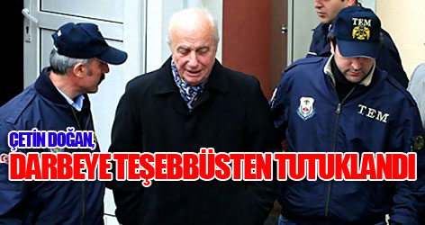 Darbeye teşebbüsten tutuklandı