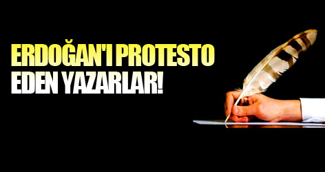 İşte Erdoğan'ı protestoya imza veren isimler