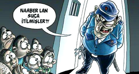 Taş atan çocuklar Penguen'de!