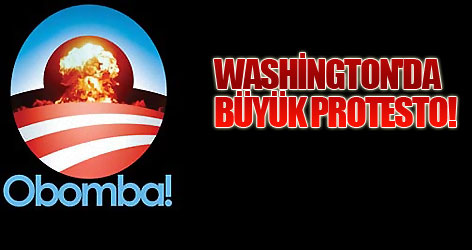 Washington'da büyük protesto!