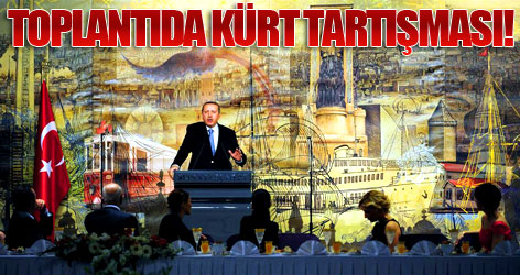 Başbakan'ın önünde Kürt tartışması