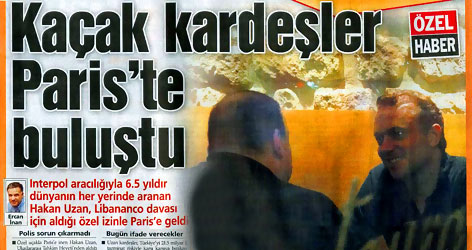 Uzan kardeşler Paris'te buluştu